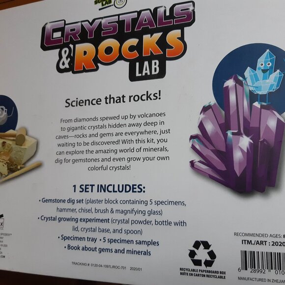 Spicebox Science Lab Learning kit- Crystals and Rocks Lab - Picture 4 of 4